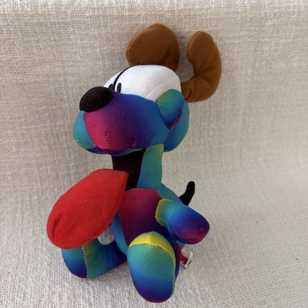 Tye Dye Garfield and Friends Odie Stuffed Animal Rare Doll Toy 9" Plush